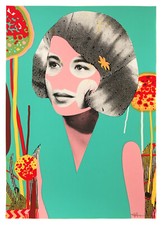 paul insect- Poppy Love- limited edition of 60 screenprint