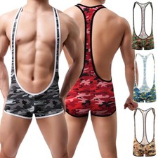 Men Sexy Underwear Jumpsuit