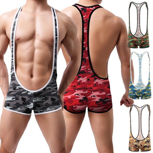 Men sexy underwear jumpsuit - underwear,