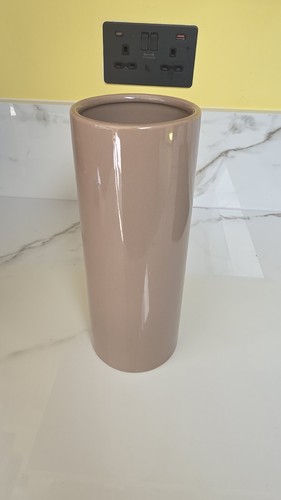 Ceramic cylinder vase cm - cylinder, 26