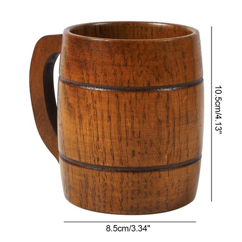 Wooden handle beer - wooden,