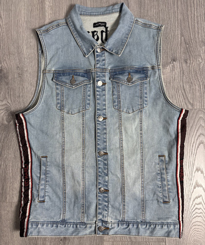 Hardy denim vest jacket - hardy,