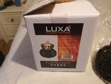 LUXA SILK FLAME BASKET LAMP