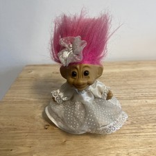 Vintage Russ Troll Doll Pink