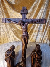 Large Standing Wooden Carved