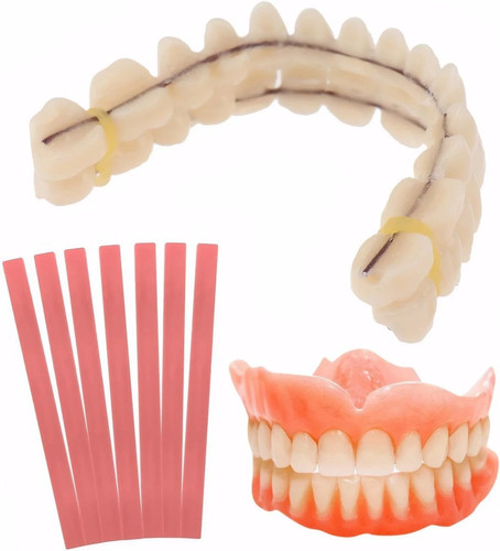 Denture repair kit for - kit, missing