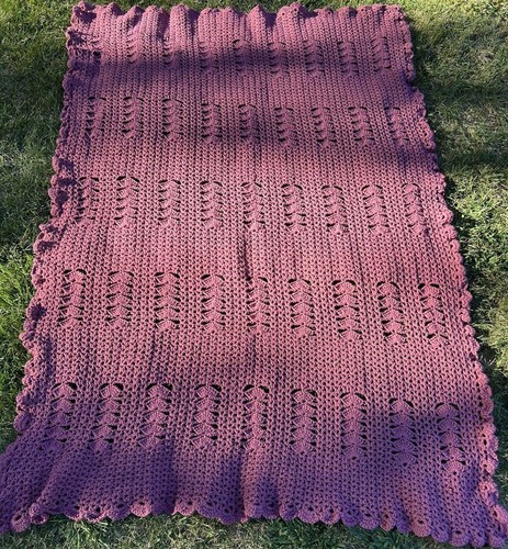 Crochet afghan blanket - crochet,