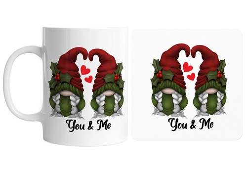 Personalised mug holly couple - mug,