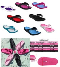 Womens Mens Flip Flops beach summer Ladies eva toe post surf slim flat sandals 
