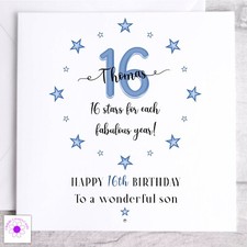 Personalised 16th Birthday