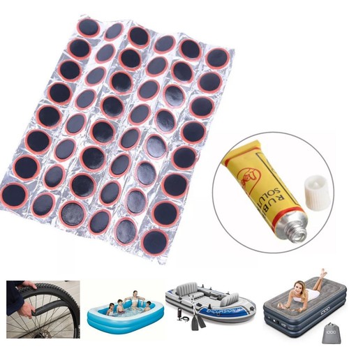 Rubber puncture patches bike - patches,