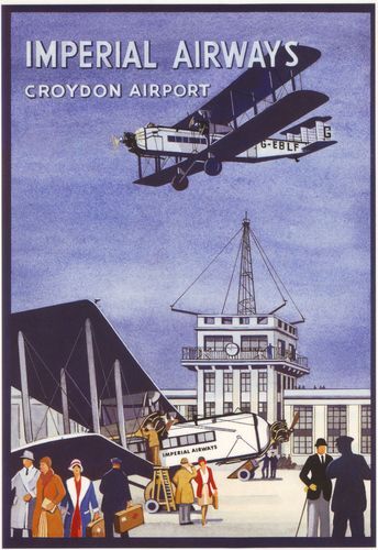 1920s imperial airways - imperial, croydon