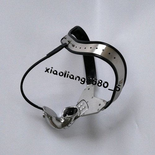Stainless steel male chastity - stainless,