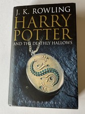 Harry Potter and The Deathly Hallows JK Rowling 1st Edition Adult Cover Hardback