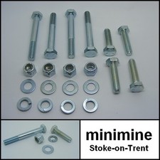 Classic Mini Early Rear Subframe Bolt Kit PRE 1976 austin rover morris 998 1275