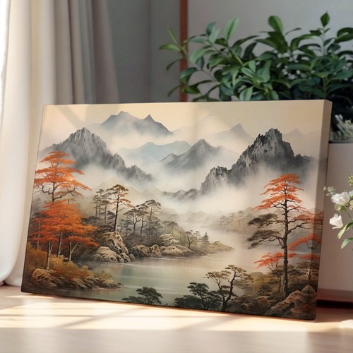 Japanese mountains landscape - mountains,