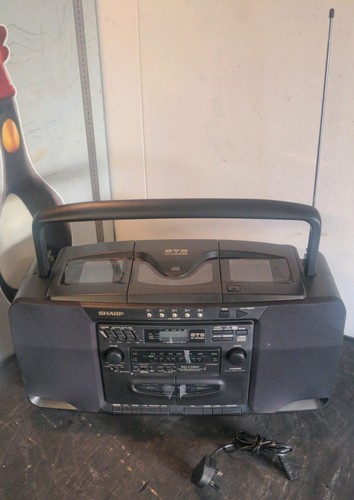Vintage sharp ch800 boombox - vintage,