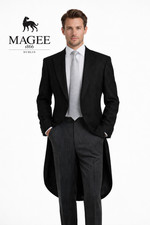 Magee Black Tailcoat Jacket