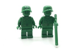 LEGO minifigures - Disney - Toy Story - 2x Green Army Man - Toy001