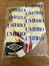 Vintage 1992 Umbro Manchester United Football Shorts XS 26” Waist Rare Unopened