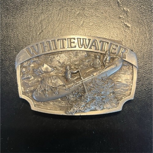 Whitewater rafting canoe scene - whitewater,