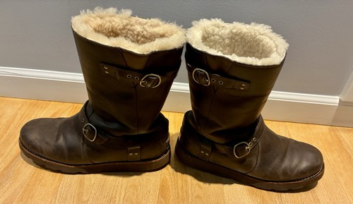 Ugg womens noira - leather, boots