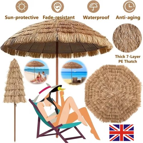 Tiki umbrella thatched patio - umbrella,
