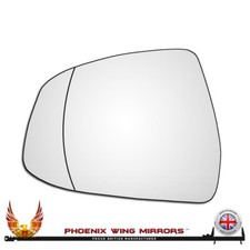 Left Hand Passenger Side Ford Mondeo 2007-2014 Wide Angle Wing Door Mirror Glass