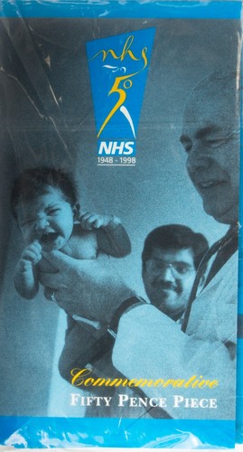 1998 50p nhs - -, pence