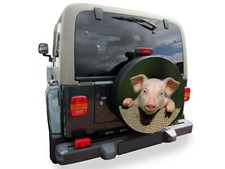 Lucky Pig Spare Wheel Cover 72x28cm For Suzuki Jimny Grand Vitara Toyota RAV4