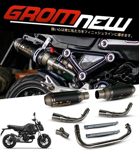 125 honda grom125 dual - honda, exhaust