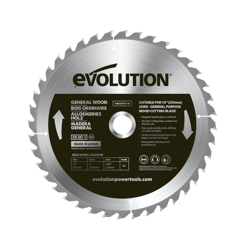 Evolution 255mm general - general, wood