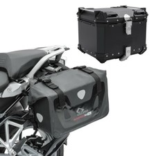 Saddlebags Set for Kawasaki Z 650 / Z 400 / Z 300 + Alu top box RX80