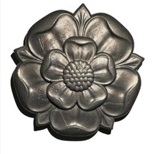 Lead Yorkshire Rose Motif Inc
