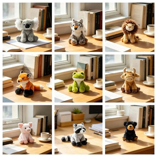 New aurora plush assorted - plush, palm