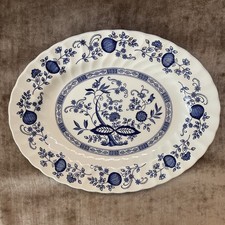 Royal Wessex Blue Onion oval