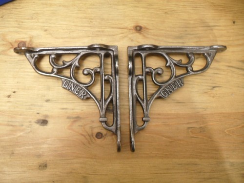 Pair antique railway style - pair,