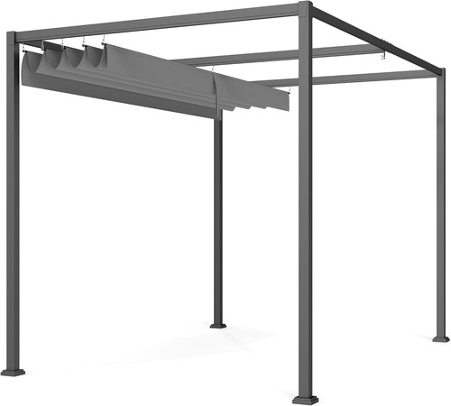 Metal outdoor pergola - x, 2m