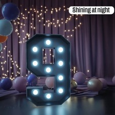 Black Giant Light Up Numbers