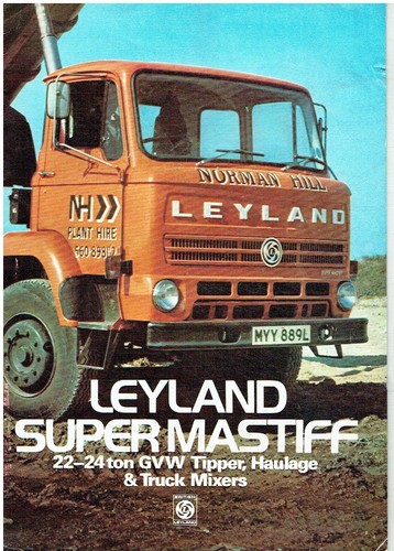 Leyland super mastiff rigid - leyland,