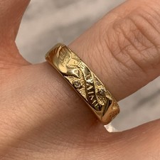 14 ct Gold Diamond 'Je T'aime'