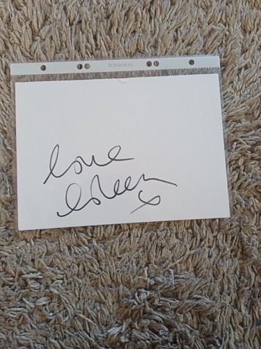 Coleen rooney hand signed - coleen,