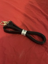 LYDC Black Patent Faux Leather