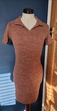 Primark brown ribbed jersey
