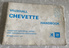 Vauxhall Chevette 1976-77 UK