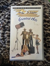 ZZ Top Greatest Hits VHS Video