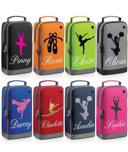 Personalised dance shoe - personalised, bag