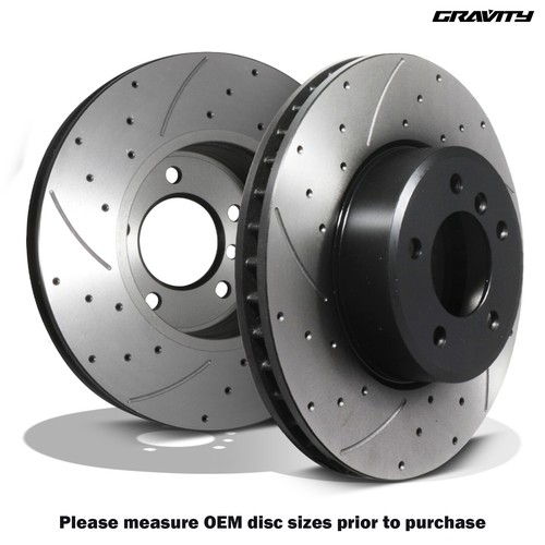 Front drilled grooved 324mm - front,