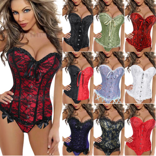 Womens sexy overbust boned - overbust,