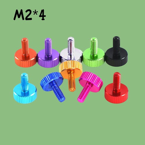 Aluminium knurled thumb - aluminium,